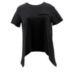 NEW! SoftCell Combo 2-Tone Shark Bite Tee Pocket Black, DG2 Diane Gilman